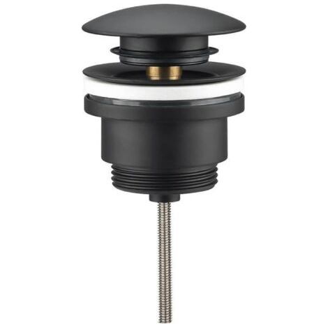 BONDE DE LAVABO UNIVERSEL CLIC-CLAC REA BLACK (1/5)