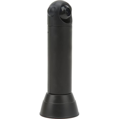 Caméra intelligente WiFi 1080p avec télécommande sans fil, vision nocturne et caméra 360° pour la maison (1/5)