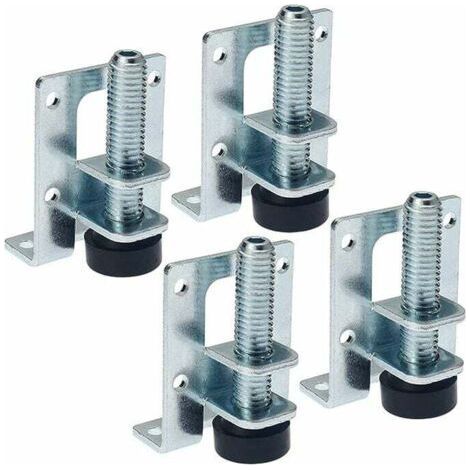4 Pieces Leveling Feet Adjustable Furniture Feet for Cabinets, Workbenches (1/5)