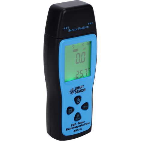 Détecteur de rayonnement électromagnétique LCD portable pour téléphone mobile, testeur de radiation domestique 30Hz300Hz (1/5)