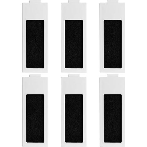 Lot de 6 filtres HEPA pour ECOVACS DEEBOT T30 OMNI / T30 PRO OMNI / T30S / T30S / T30s Pro COMBO accessoires d'aspirateur robot (1/5)