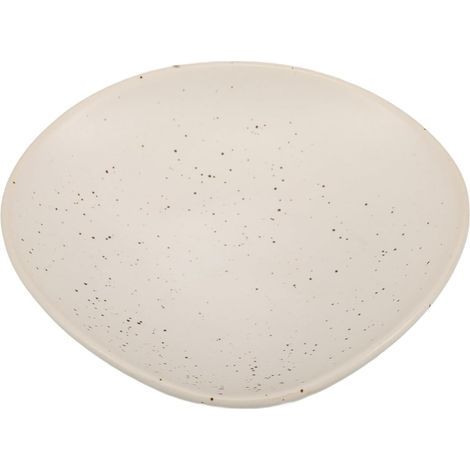 Vide Poche Céramique Élégant Design Luxueux, Plateau à Bijoux Polyvalent en Céramique Beige pour Rangement Colliers et Décor Maison (1/5)