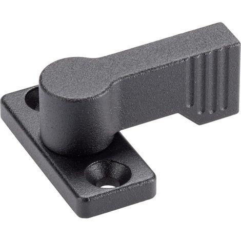 Verrou rotatif Noir d1 = 17 mm (1/3)