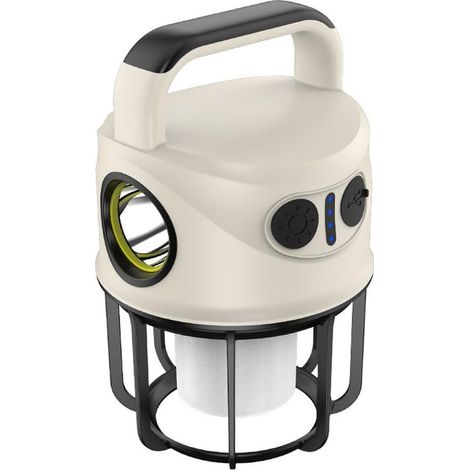 Lanterne Camping LED Rechargeable, Etanche lampe exterieur, lampe torche led ultra puissante rechargeable usb Câble USB Inclus (1/5)