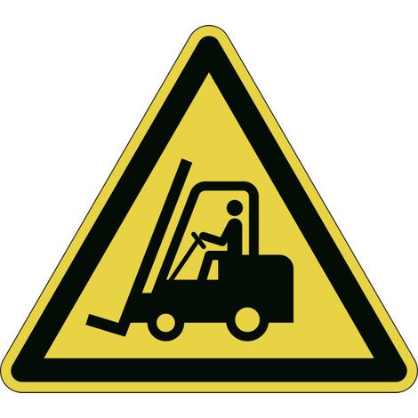 Adhesivo de seguridad duradero amarillo y negro 430 mm