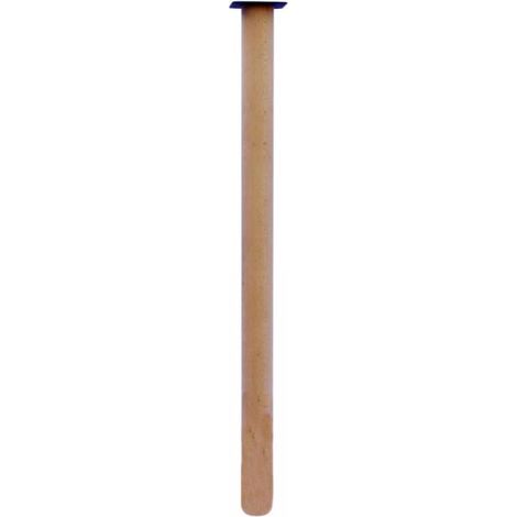 Gamba in legno tonda Ø 62 - H.750 mm. legno grezzo