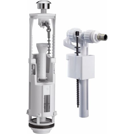 Siamp – Mécanisme de chasse d'eau Optima S – Robinet flotteur compact 95L – SKU 37940010