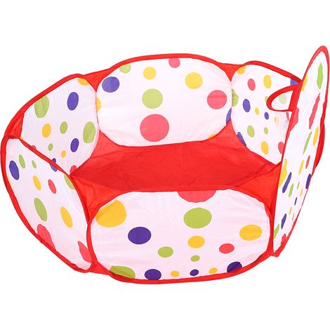 Tente de Jeu Pop-Up pour Enfants avec Piscine à Balles - Tente Pliable Bébé 120cm