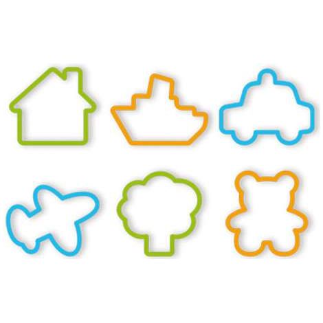 Taglia Biscotti Bambini Set 6 Delicia Tescoma 630921 (1/2)