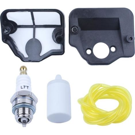 Filtre à air Réparation de bougie d'allumage du filtre à carburant Kit Pour Husqvarna 142 141 137 136 36 41 Tronçonneuse (1/4)