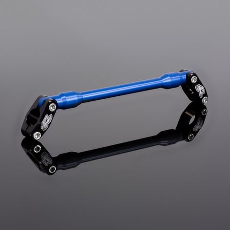Juego de travesaños para barra de carretera Renthal de 7/8 pulgadas (22 mm) color azul