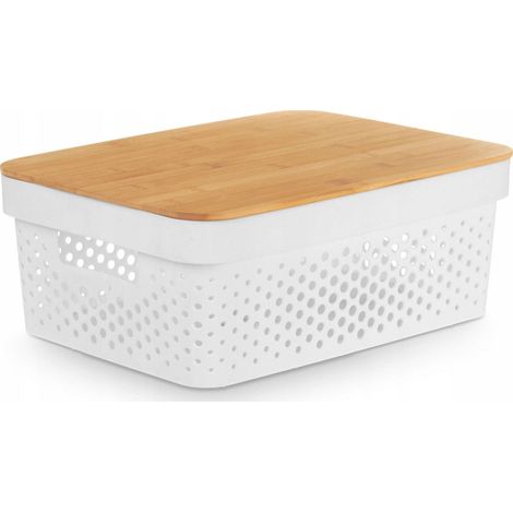 Kinvara Contenedor Elegante plástico negro 13000 ml