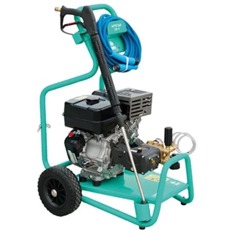 Imer – Nettoyeur haute pression thermique 200 bar – Moteur essence 9 CV – Débit 15 L/min – Pour ravalement façades et travaux publics (1/3)