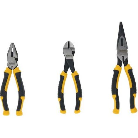 DEWALT SZCZYPCE KPL. 3el.