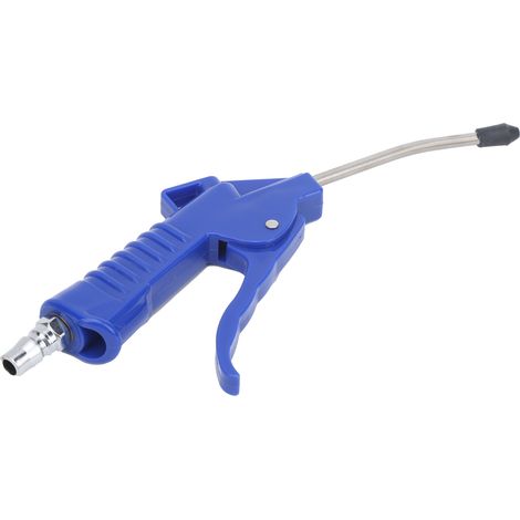 Pistolet de soufflage pneumatique – Pistolet à air comprimé pour nettoyage industriel, avec embout poli, accessoire compatible compresseur d’air