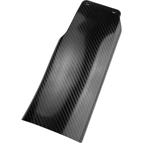 Genuine carbon fiber rear fender, compatible with the Honda CRF250L motorcycle. Shock absorber protection. (1/5)