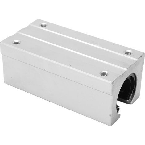 Bloc d'oreiller à roulement linéaire, alliage d'aluminium et acier, mouvement ouvert coulissant pour routeur CNC SBR30LUU (1/5)