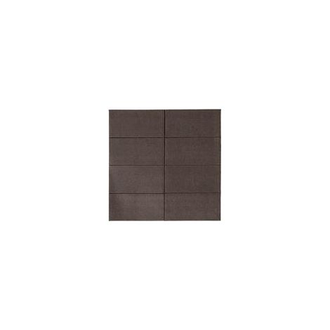 Autocollants magnétiques rectangulaires 1,27 cm x 2,5 cm, lot de 12
