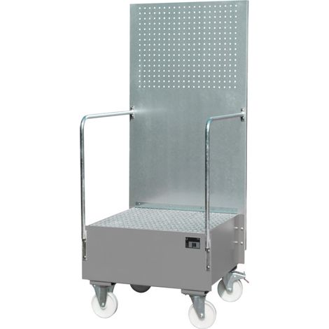 eurokraft pro, Cuve de rétention mobile avec plaque perforée, (1/3)
