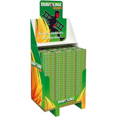 ACCENDIFUOCO  40 CUBI DIAVOLINA PALBOX 270 PZ 15300