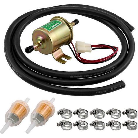 HEP-02A Elektronisches Kraftstoffpumpen-Kit, verbesserte elektronische Pumpe, elektronische Kraftstoffpumpe, 12V elektronische Dieselpumpe (1/4)