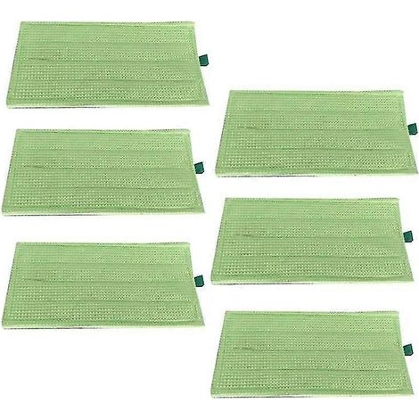 Lot de 6 lingettes de nettoyage pour aspirateur Kobold SP600 MF600 - Accessoires et pièces détachées - Nettoyage à sec et humide (1/5)