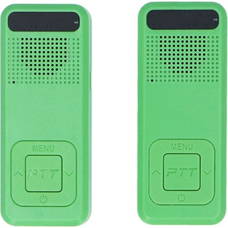 Talkie-walkie UHF 400-470 MHz, radio portable bidirectionnelle rechargeable pour adultes, idéal pour l'hôtel, le vélo et la randonnée.