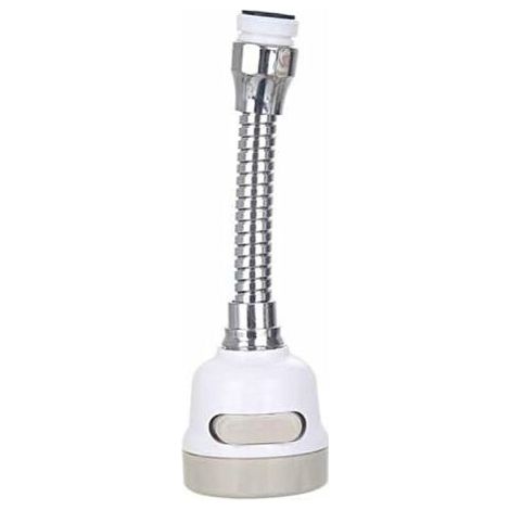 Tête De Robinet De Cuisine Mobile 360 Degrés,Economie D'Eau Embout De Filtre,3 Modes Réglable Douche Tête Filtre Pulvérisateur Pour Cuisine Salle (1/5)