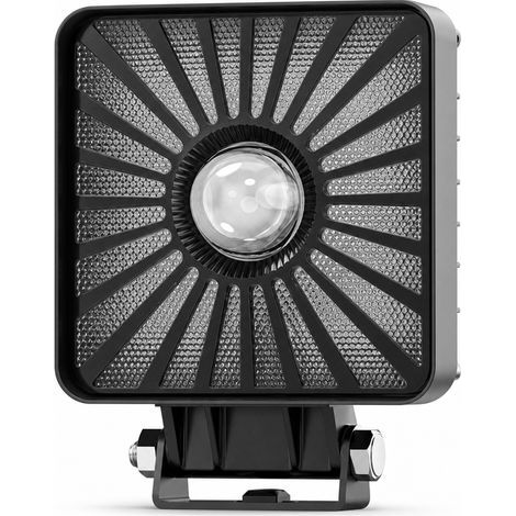 Faro da lavoro LED quadrato RGB, luce bianca e gialla, modalità anabbaglianti e abbaglianti per veicoli (1/5)