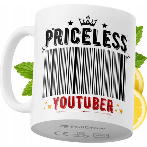 Tazza divertente e umoristica per YouTuber, ideale per caffè e tè, con grafica e testo divertenti. Perfetta per compleanni, onomastici e festività. Tazza premium per occasioni speciali, per casa, uffi (1/5)