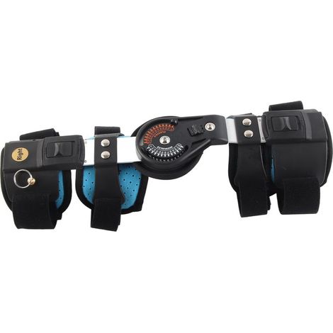 Attelle de coude ajustable pour bras droit - Support orthopédique de récupération et protection articulaire (1/5)