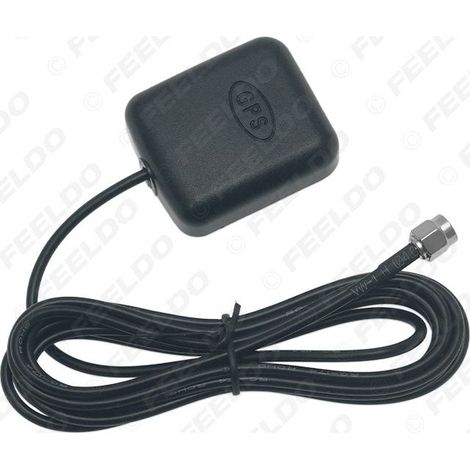 Universal GPS antenna compatible with large screen Android navigation systems and car DVD navigation systems. (1/5)