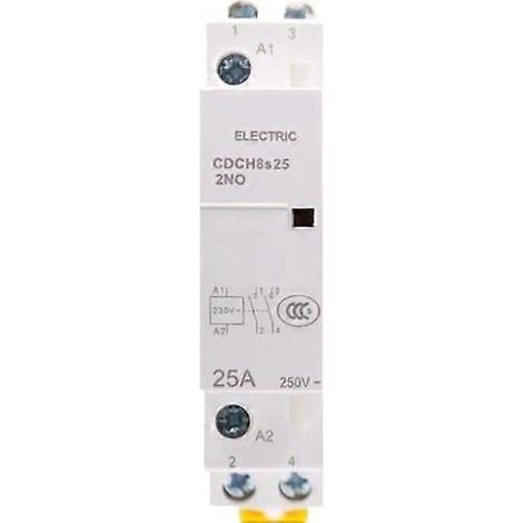 Disjoncteur miniature 25 A et contacteur CA, relais pneumatique 2 pôles/4 pôles, protection de circuit fiable (1/5)