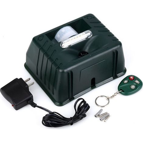 Répulsif à ultrasons pour animaux à induction infrarouge répulsif à oiseaux électronique intérieur et extérieur et répulsif à souris 1 pièce (1/4)