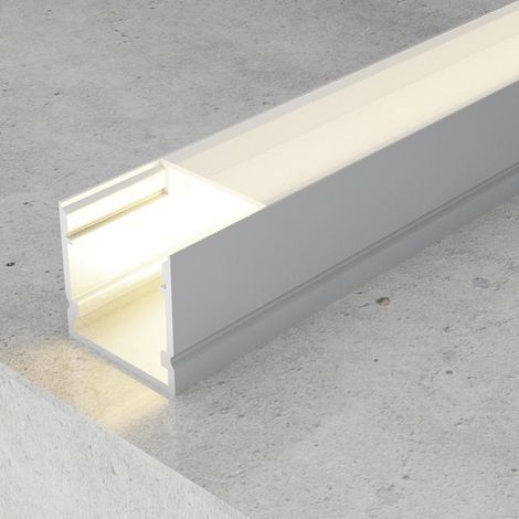 IluminaShop - Perfil de Aluminio Superficie Rope 12/24/220V 2 metros (1/3)