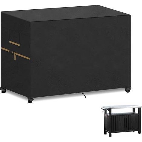 Housse de Protection Barbecue Housse BBQ pour Keter Desserte Barbecue Unity,Housse Barbecue Gaz Exterieur Housse de Protection Plancha Gaz Imperméable 420D Tissu Oxford 125x65x90cm (1/5)