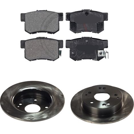 KIT FRENI POSTERIORI compatibile con HONDA INTEGRA (DC5) - DISCHI + PASTIGLIE OEM: FDB956 / DSK2381 /SOSTITUZIONE DIRETTA/BASSA POLVERE/SILENZIOSO (1/5)