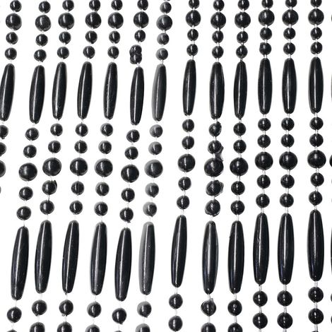 Cortina mosquitera Robin - 90x220 cm - Negro
