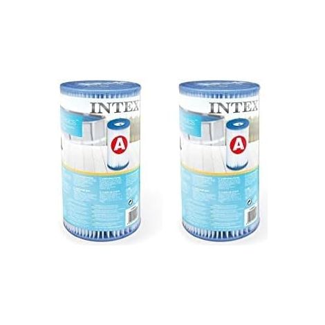 2pcs Swimming Pool Cartridge - INTEX 28604 Pump Replacement Filter for Swimming Pool (1/4)