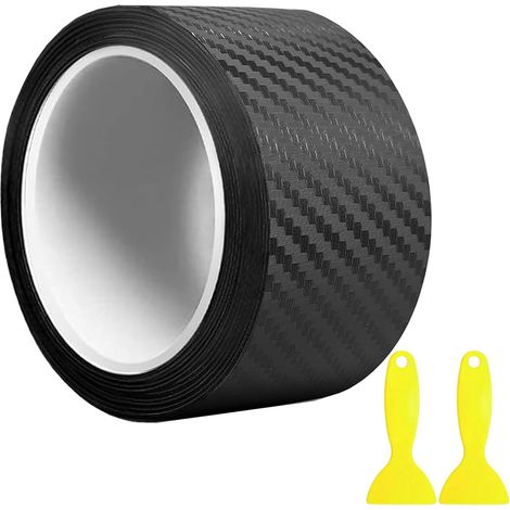 Covering Carbone, Fibre de Carbone Autocollant 5 cm x 10 m Covering Voiture (1/5)