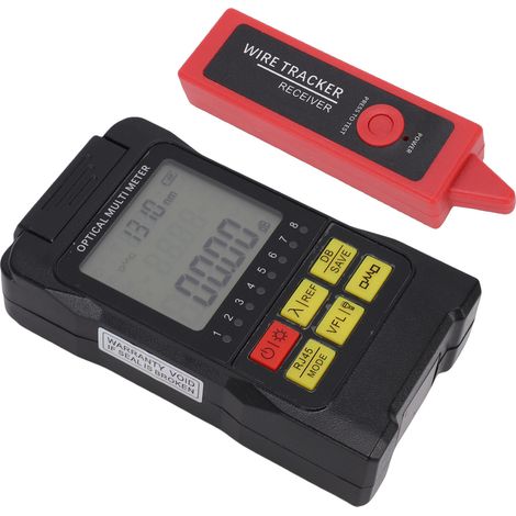 Photomètre optique portable haute précision, petit testeur de puissance fibre avec localisateur de câble pour maintenance télécom et TV par câble (1/5)