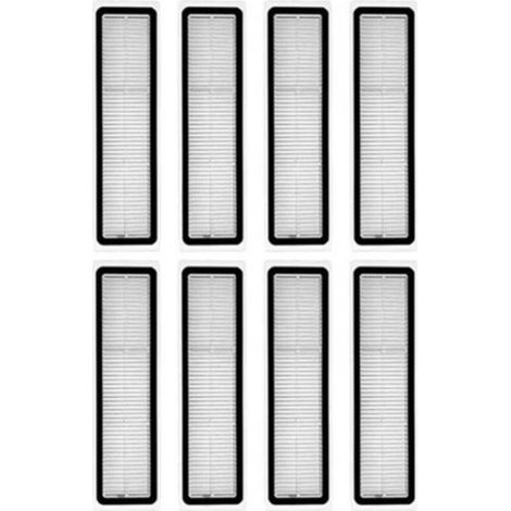 8 PièCes Filtre HEPA Lavable pour Xiaomi Dreame Bot D10 plus RLS3D Robot Aspirateur PièCes de Rechange (1/4)