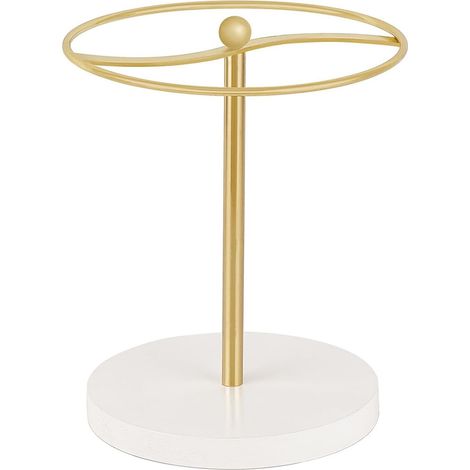 Présentoir à lunettes de soleil/lunettes de vue, base en bois, cadre en métal, design élégant, vitrine compacte. (1/3)