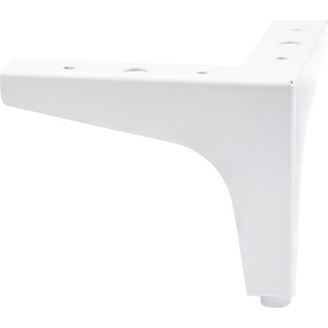 Gamba per mobile H 100 mm bianca (1/2)