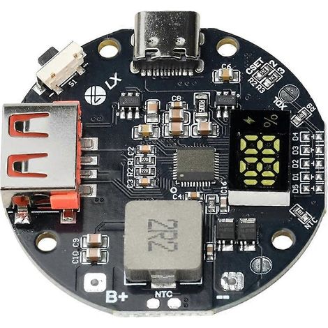 Externer Akku mit bidirektionaler Schnellladefunktion (22,5 W), 3,2 V Lithium-Eisenphosphat-Mobilstrommodul, PD/QC-kompatibel. (1/5)