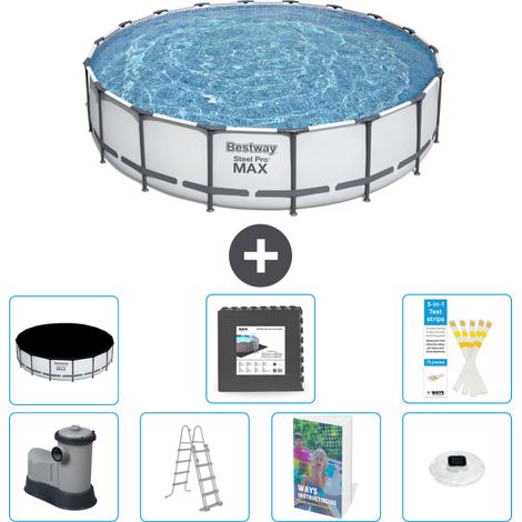 Bestway Bestway Steel Pro MAX Ronde - 549x122 cm - 8-pièces S608 (1/4)