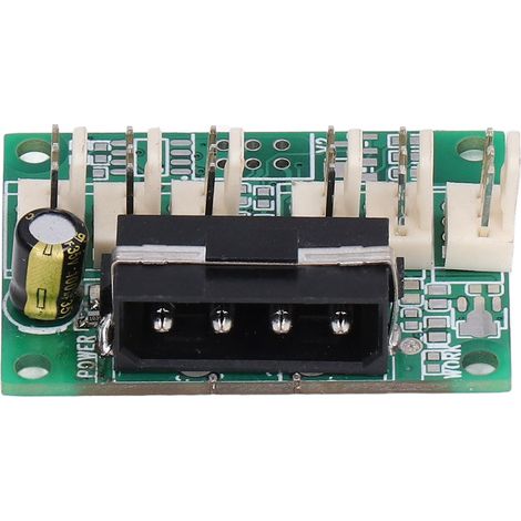 Ventilateur Hub Régulateur 2K-50KHz Vitesse Variable 3Pin 2510 12V Contrôleur pour PC Boîtier Industriel (1/5)