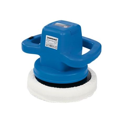 Silverline – Polisseuse orbitale 110 W – Patin 240 mm pour finition professionnelle – Mouvements orbitaux sans marques – Bonnet mousse inclus (1/6)
