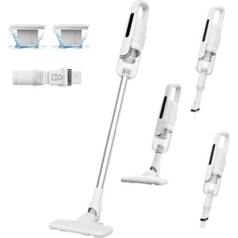 Aspirateur Balai sans Fil, 28Kpa et 35 Min, 3 en 1 Aspirateur sans Fil avec Système Centrifuge Cyclonique, Aspirateur Balai pour Les Poils d’Animaux, Adapté Aux Sols, Canapé et Voiture (1/5)