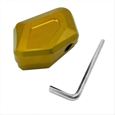 Colonne de support auxiliaire pour moto compatible avec C400GT, jaune (1/5)